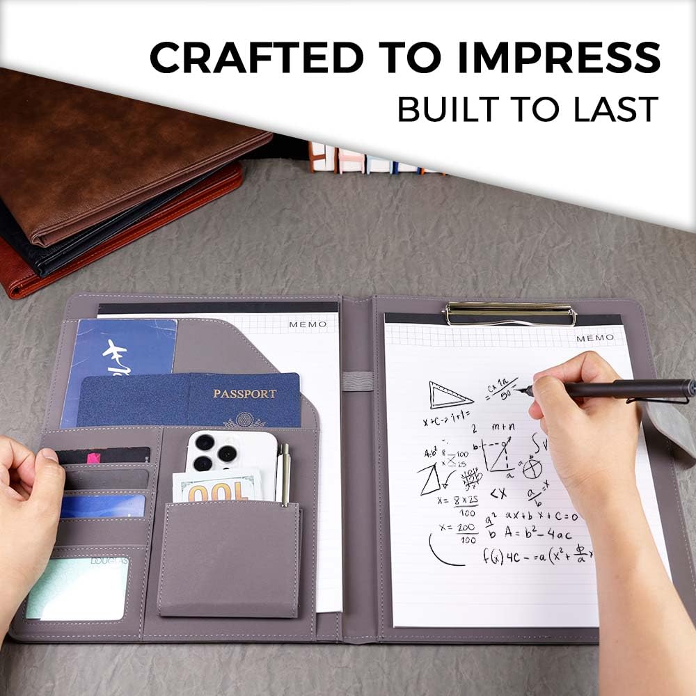 Porte-cartes De Visite Intégré Porte-documents Cuir Professionnel